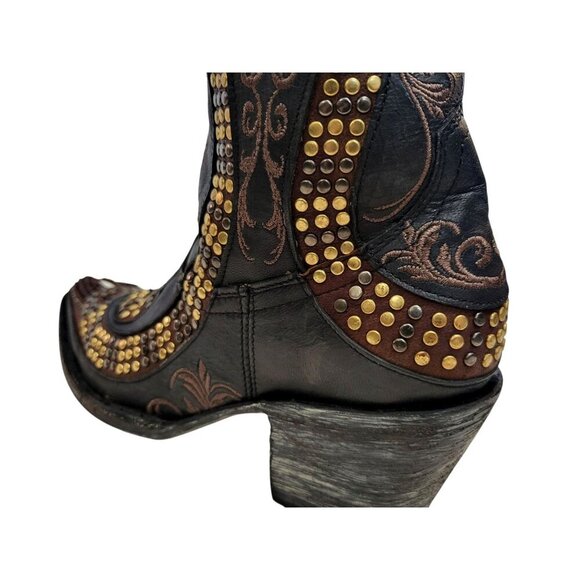 OLD GRINGO Snake Studded Zipper Boot - Picture 9 of 13